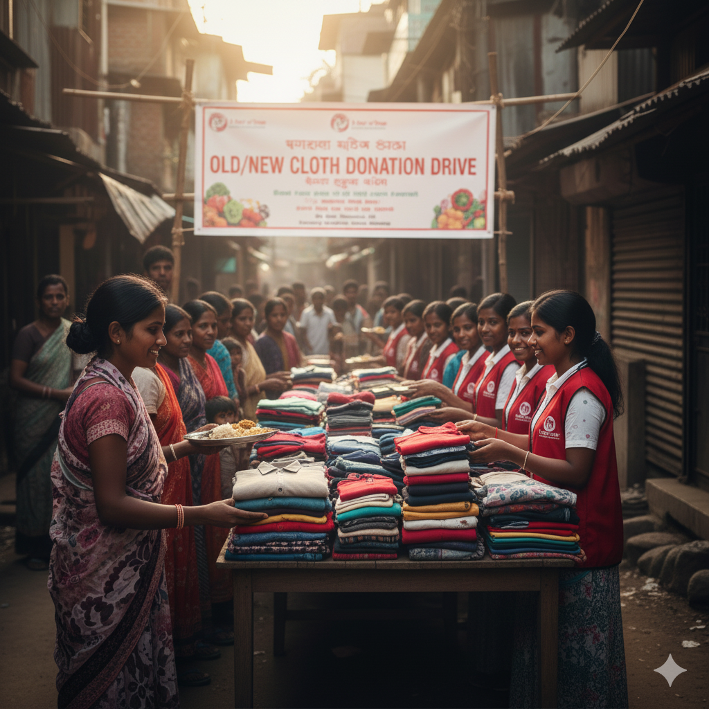 Old/New Cloth Donation Drive