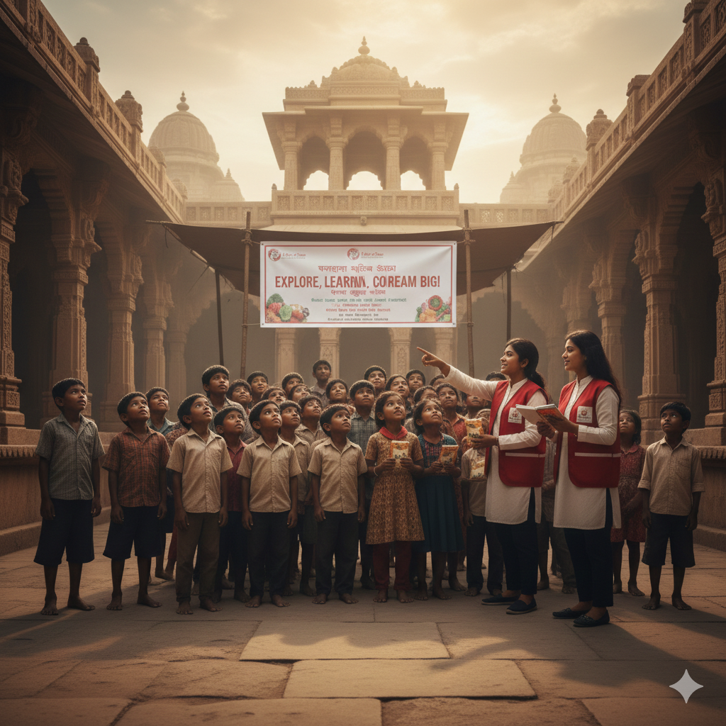 Taking Children for Trip